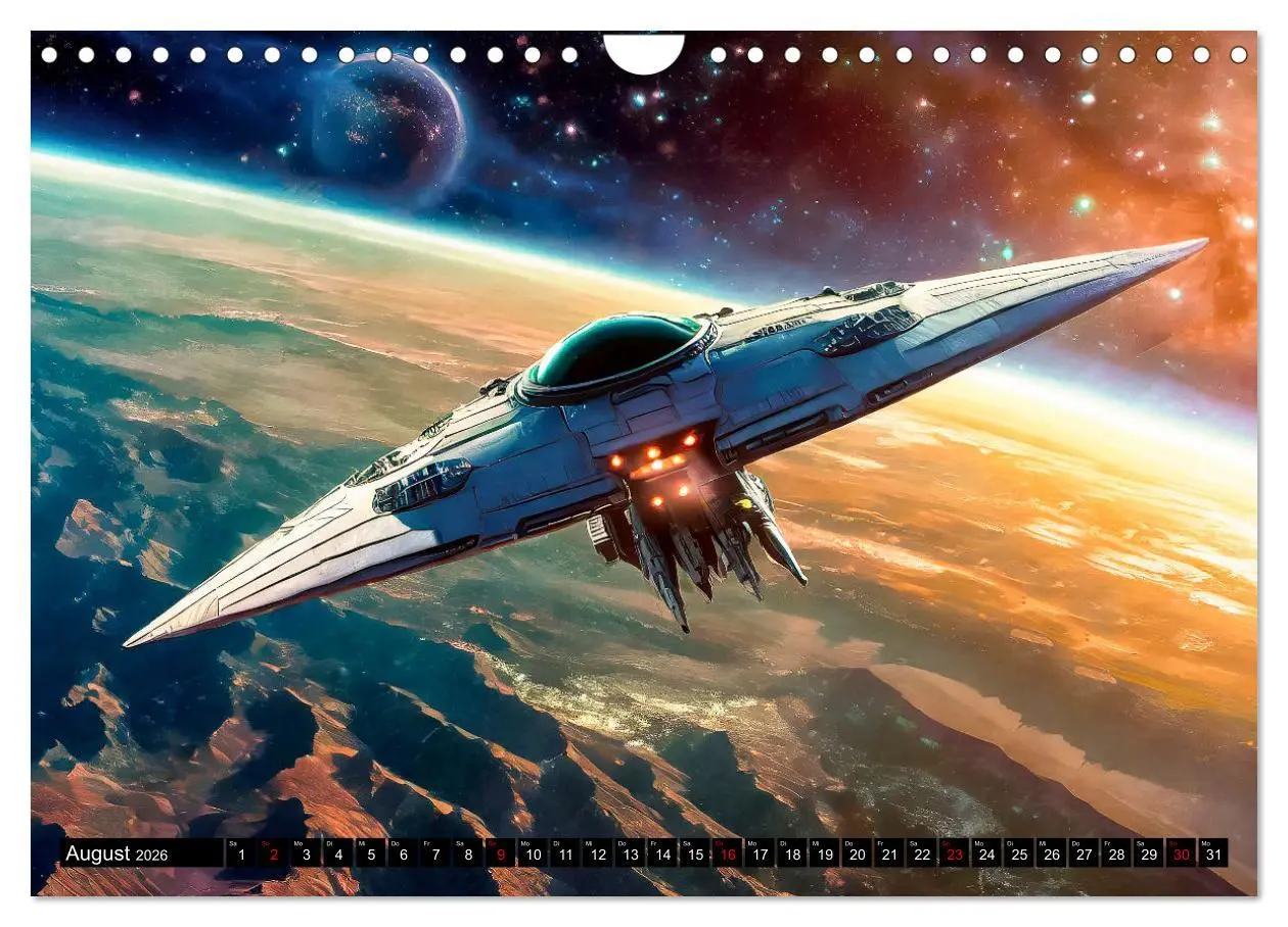 Bild: 9783457339282 | Mobilität im All (Wandkalender 2026 DIN A4 quer), CALVENDO...