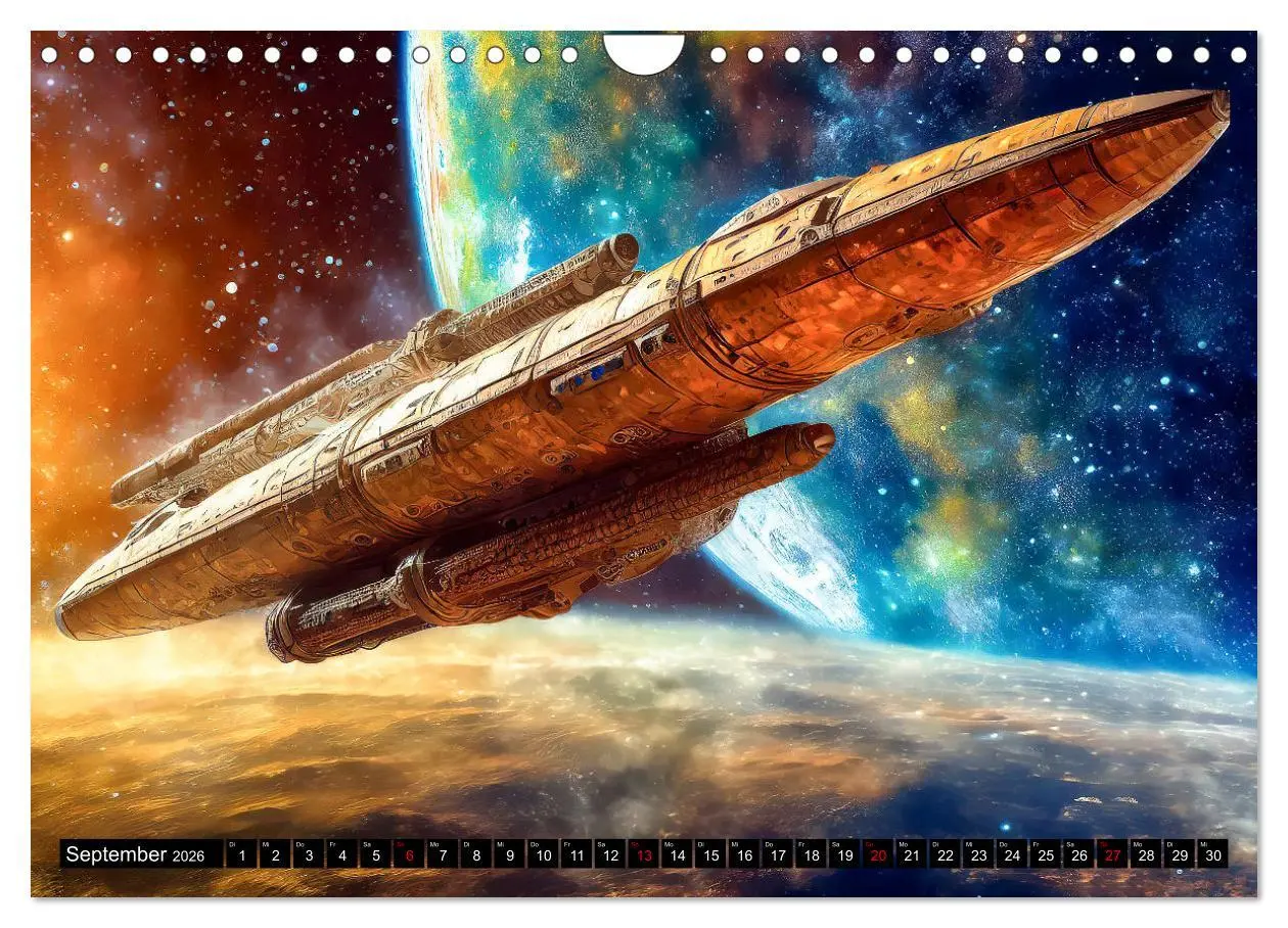 Bild: 9783457339282 | Mobilität im All (Wandkalender 2026 DIN A4 quer), CALVENDO...