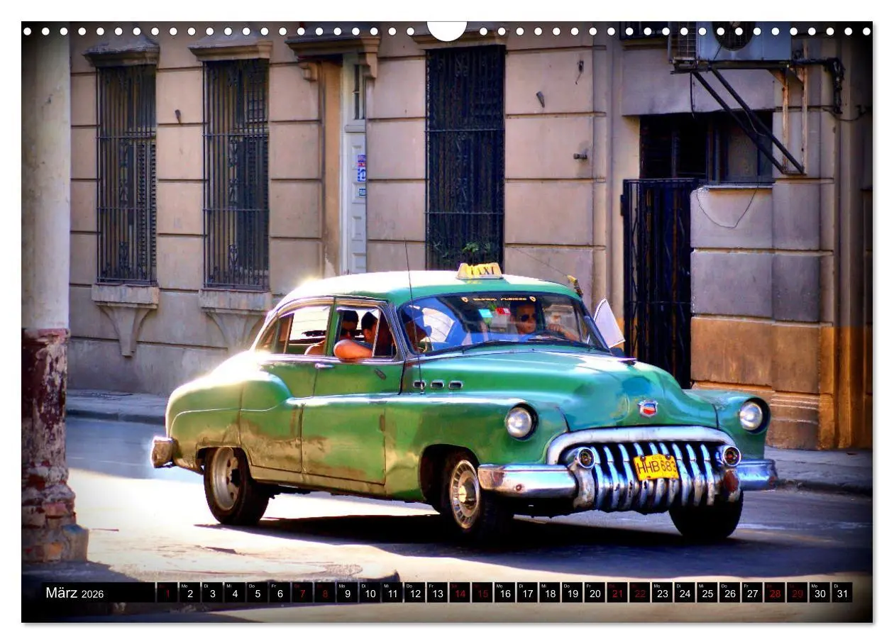 Bild: 9783457409282 | BUICK '50 (Wandkalender 2026 DIN A3 quer), CALVENDO Monatskalender