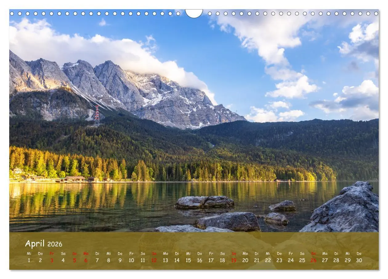 Bild: 9783457579282 | Bergparadies Garmisch - traumhafte Impressionen (Wandkalender 2026...