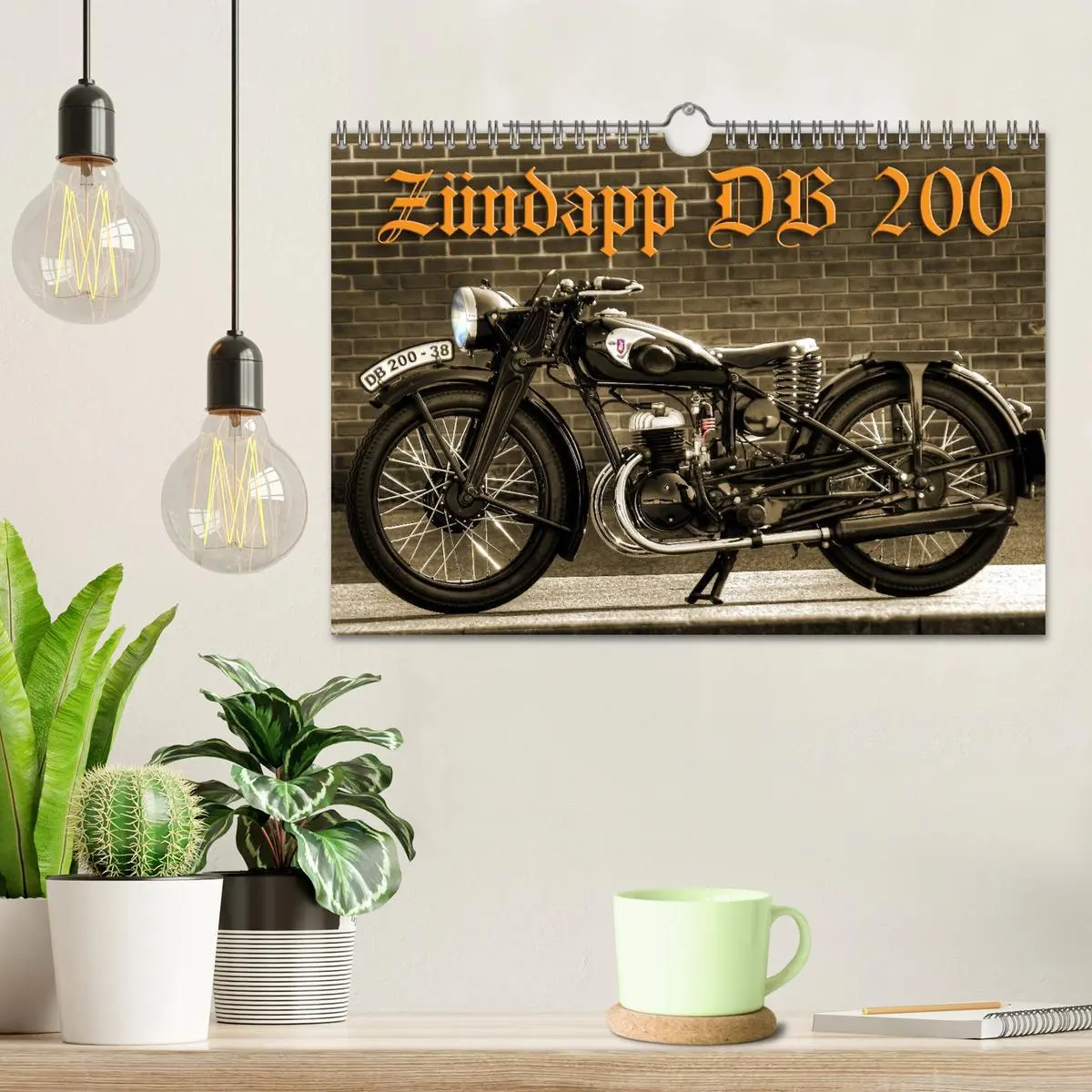 Bild: 9783516049282 | Zündapp DB 200 (Wandkalender 2026 DIN A4 quer), CALVENDO...