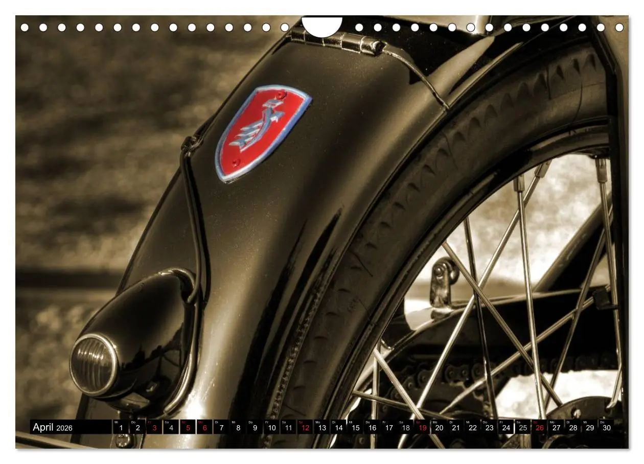 Bild: 9783516049282 | Zündapp DB 200 (Wandkalender 2026 DIN A4 quer), CALVENDO...