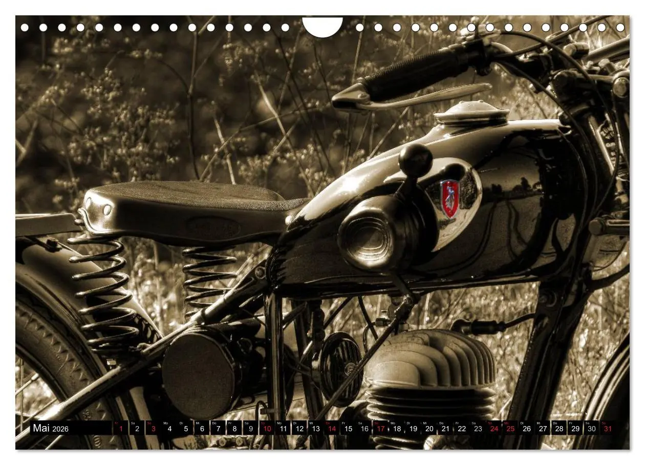 Bild: 9783516049282 | Zündapp DB 200 (Wandkalender 2026 DIN A4 quer), CALVENDO...