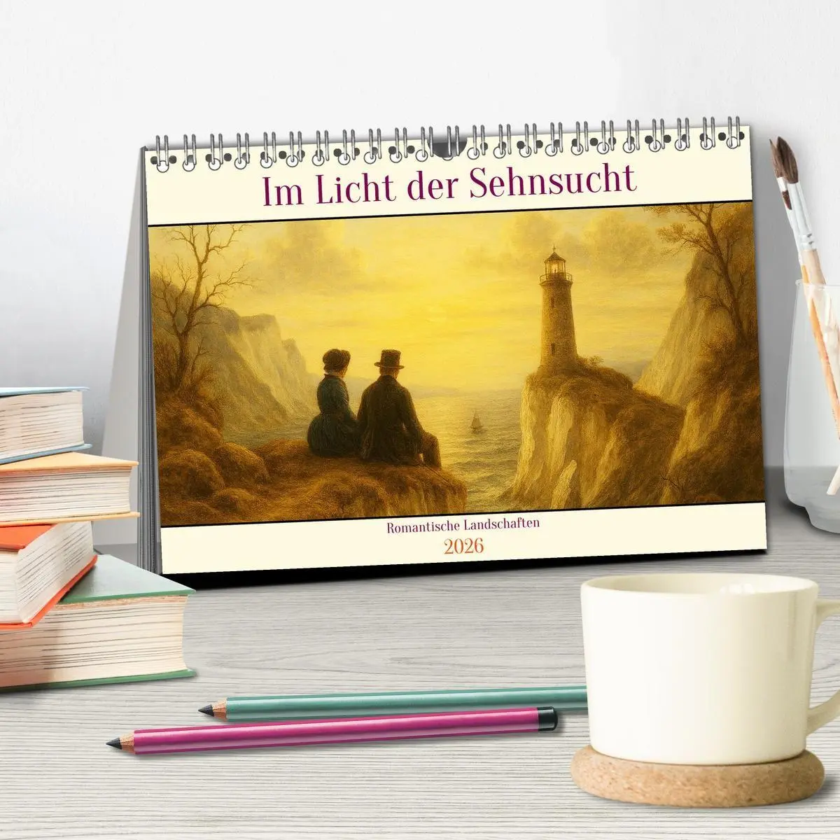 Bild: 9783516669282 | Im Licht der Sehnsucht - Romantische Landschaften (Tischkalender...