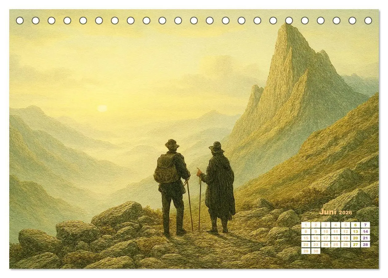 Bild: 9783516669282 | Im Licht der Sehnsucht - Romantische Landschaften (Tischkalender...