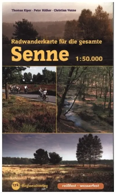 Cover: 9783936359282 | Radwanderkarte für die gesamte Senne | Reißfest, wasserfest | 2 S.