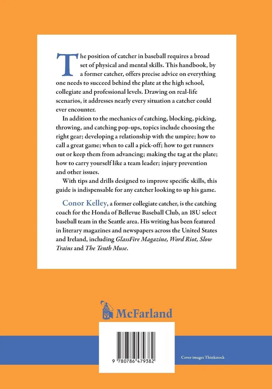 Rückseite: 9780786479382 | The Catcher's Handbook | Conor Kelley | Taschenbuch | Englisch | 2014