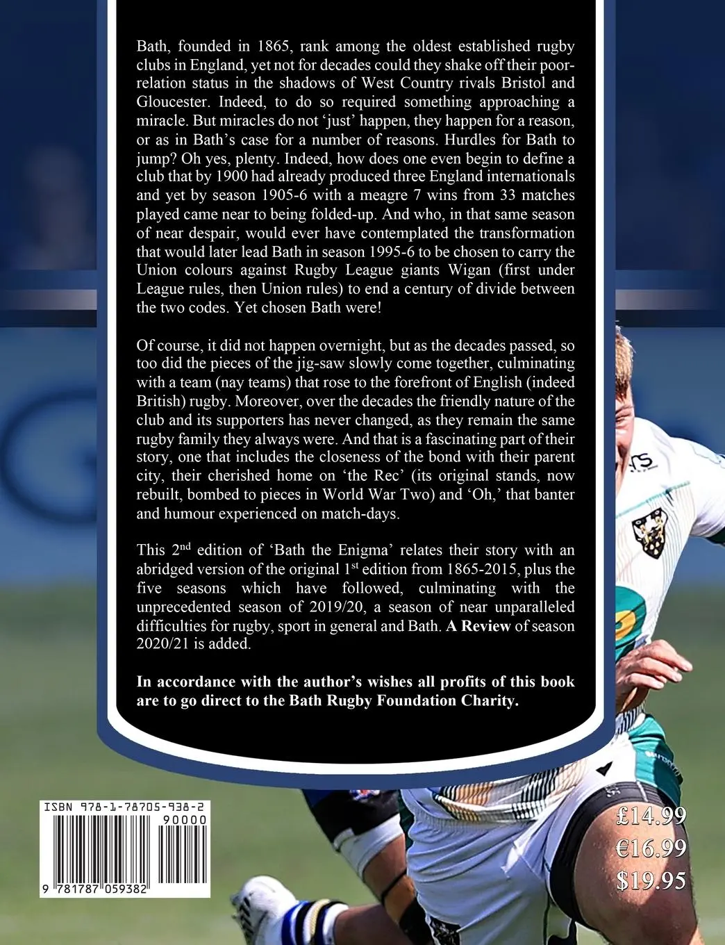 Rückseite: 9781787059382 | Bath The Enigma - New Edition | Harry Barstow | Taschenbuch | Englisch