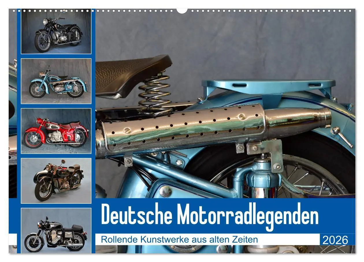 Cover: 9783457879382 | Deutsche Motorrad - Legenden - Rollende Kunstwerke aus alten Zeiten...