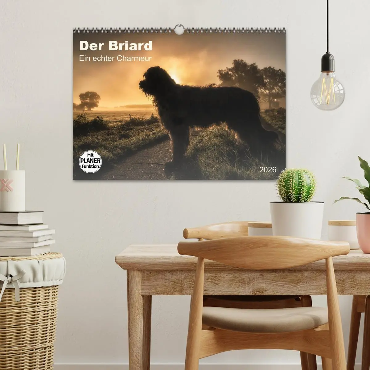 Bild: 9783457949382 | Der Briard 2026 - Ein echter Charmeur (Wandkalender 2026 DIN A3...