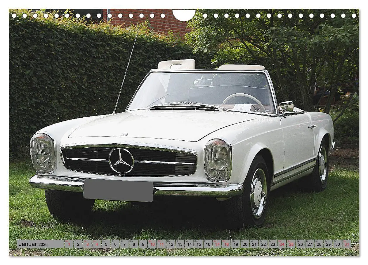 Bild: 9783516039382 | Oben ohne Oldtimer (Wandkalender 2026 DIN A4 quer), CALVENDO...
