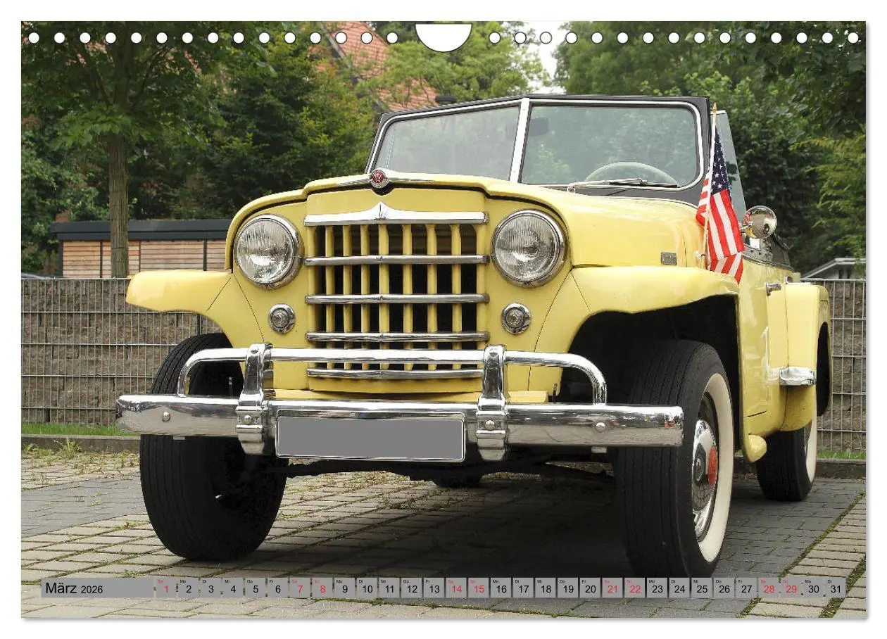 Bild: 9783516039382 | Oben ohne Oldtimer (Wandkalender 2026 DIN A4 quer), CALVENDO...
