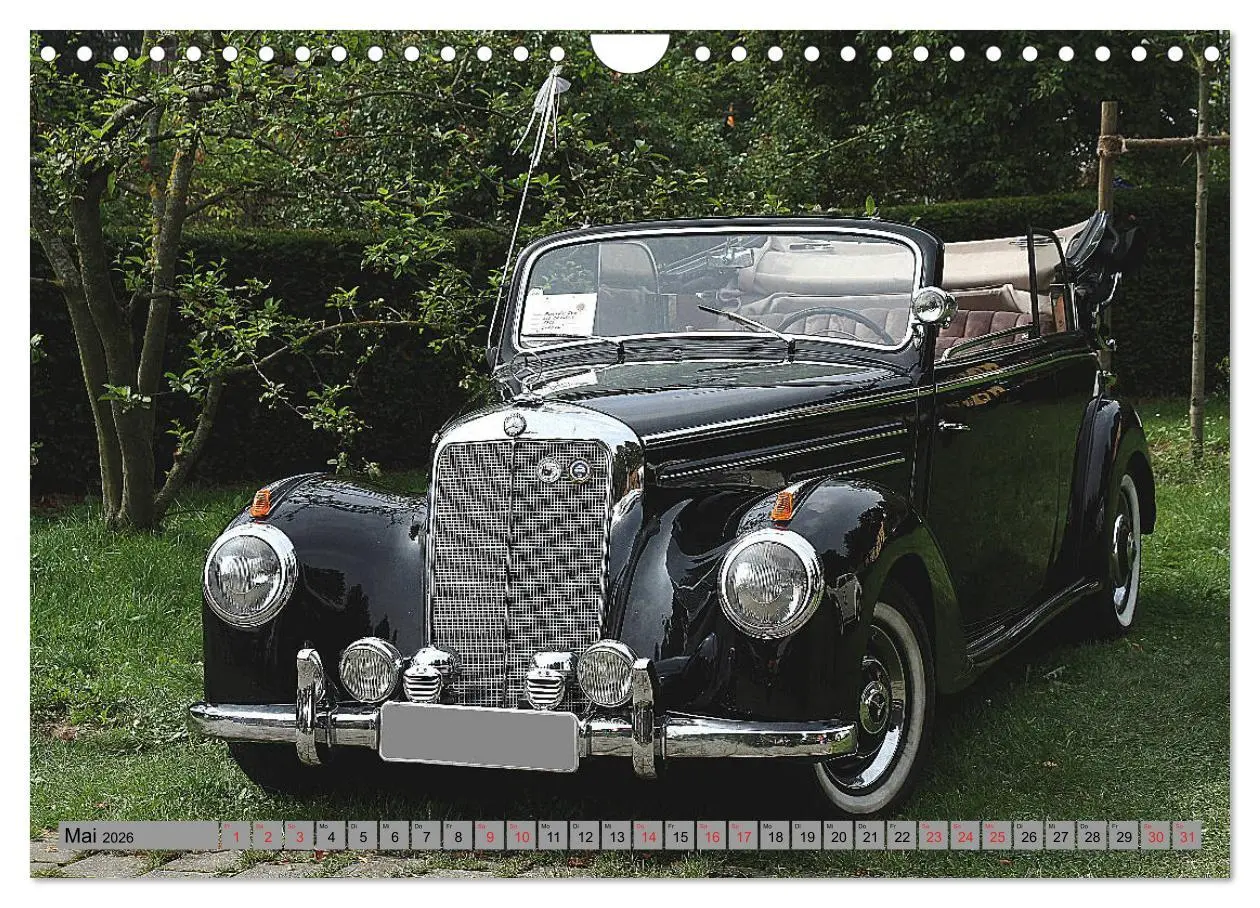Bild: 9783516039382 | Oben ohne Oldtimer (Wandkalender 2026 DIN A4 quer), CALVENDO...