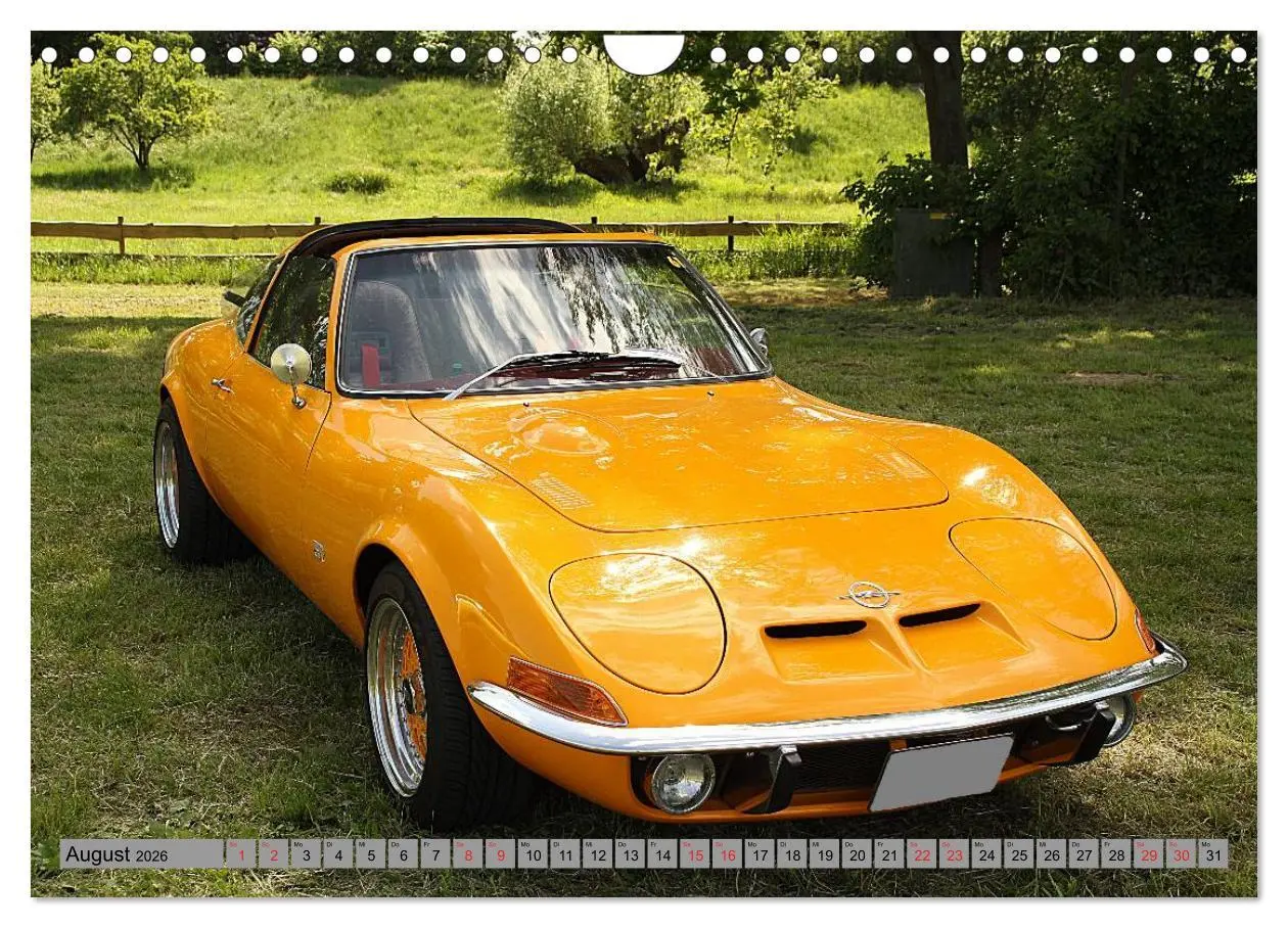 Bild: 9783516039382 | Oben ohne Oldtimer (Wandkalender 2026 DIN A4 quer), CALVENDO...