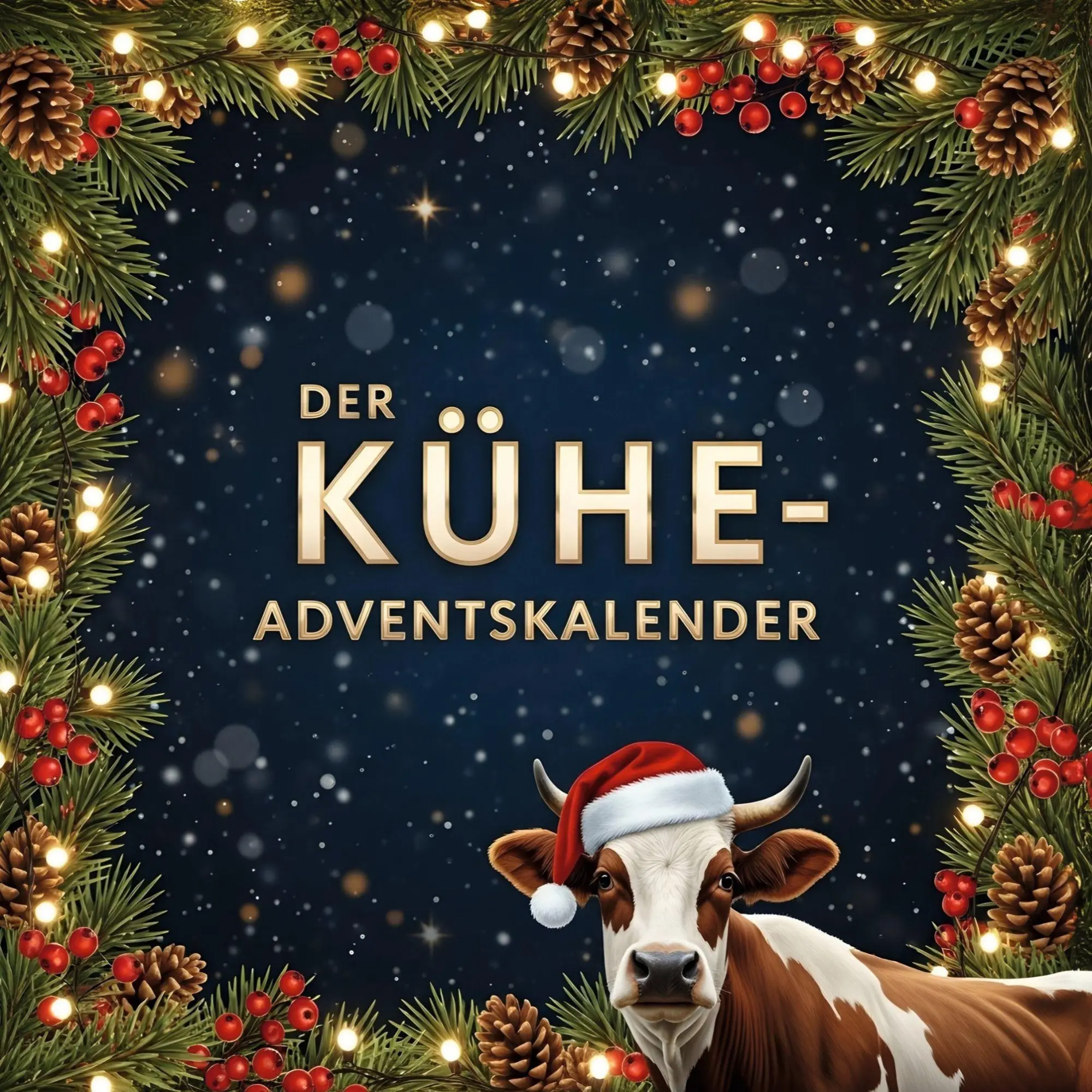 Cover: 9783695309382 | Der Kühe-Adventskalender | Lina König | Taschenbuch | 100 S. | Deutsch