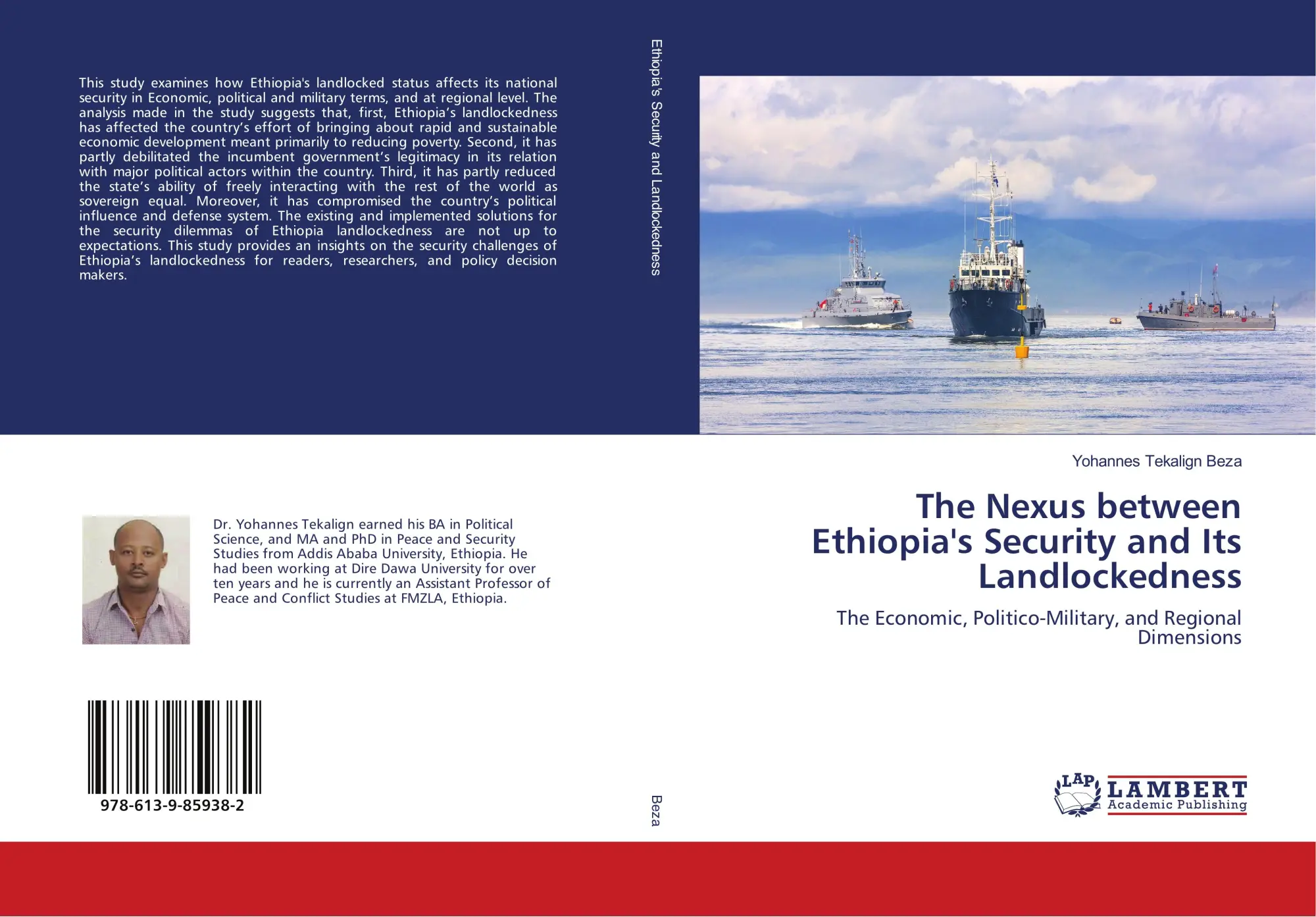 Cover: 9786139859382 | The Nexus between Ethiopia's Security and Its Landlockedness | Beza