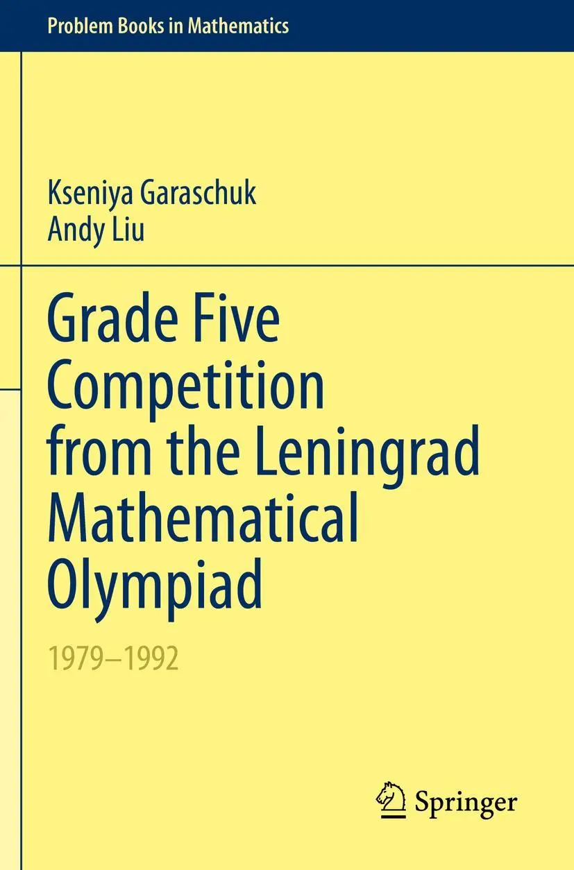 Cover: 9783030529482 | Grade Five Competition from the Leningrad Mathematical Olympiad | Buch