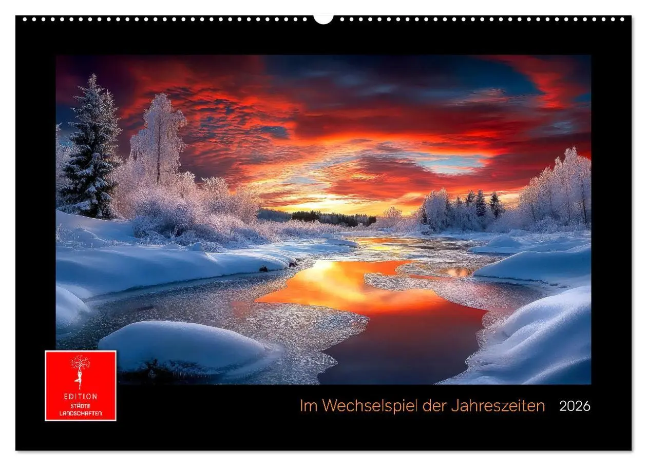 Cover: 9783457249482 | Im Wechselspiel der Jahreszeiten (Wandkalender 2026 DIN A2 quer),...