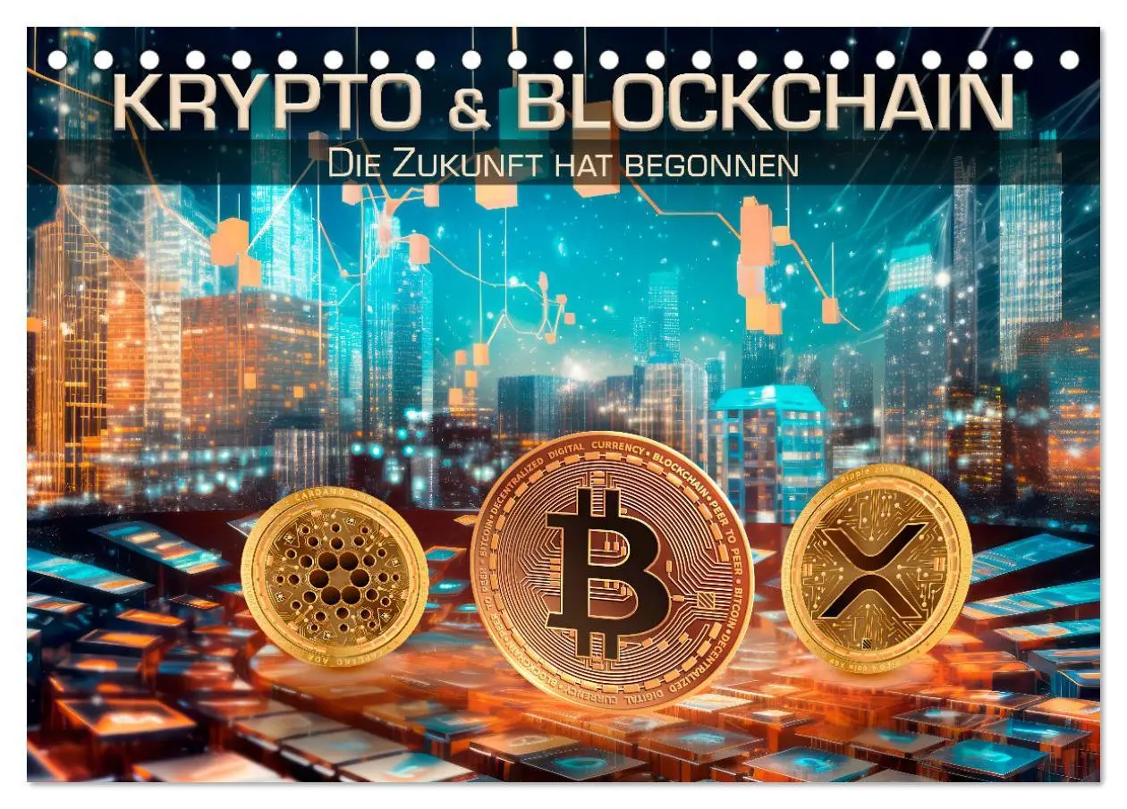 Cover: 9783457489482 | Krypto und Blockchain (Tischkalender 2026 DIN A5 quer), CALVENDO...