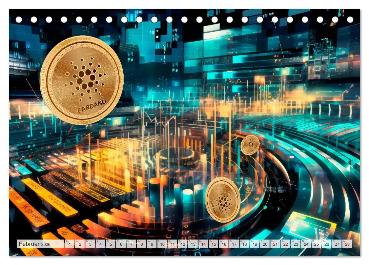 Bild: 9783457489482 | Krypto und Blockchain (Tischkalender 2026 DIN A5 quer), CALVENDO...