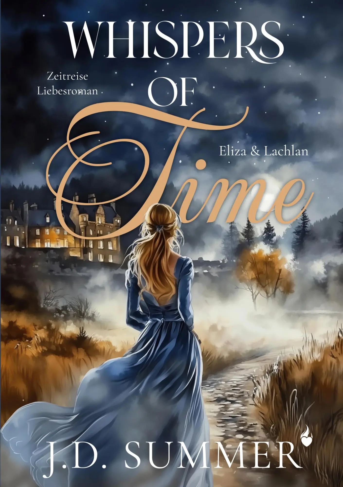 Cover: 9783759299482 | Whispers of Time - Eliza &amp; Lachlan | Zeitreise Liebesroman | Summer
