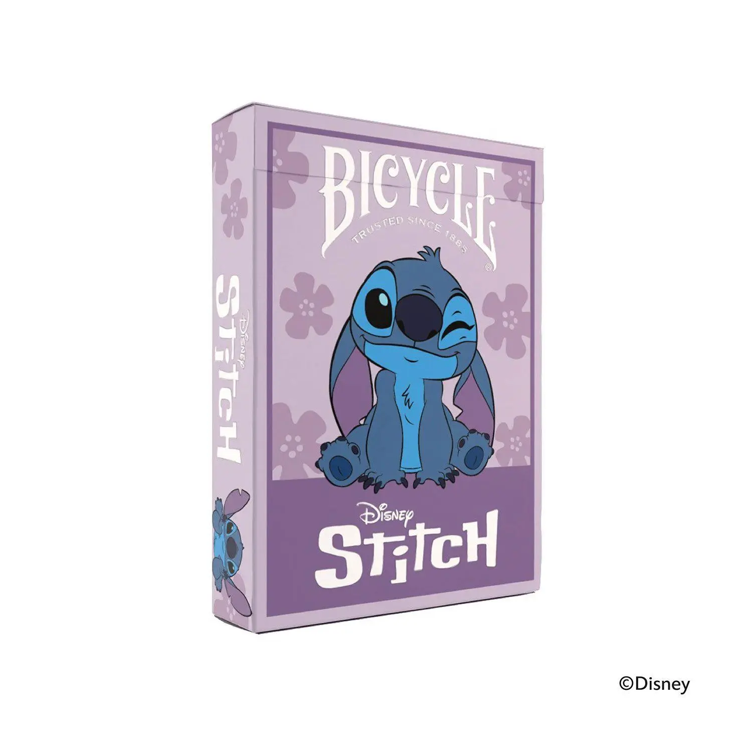 Cover: 73854099582 | Bicycle® Disney Stitch Purple (Designer Spielkarten, Poker, Skat...)