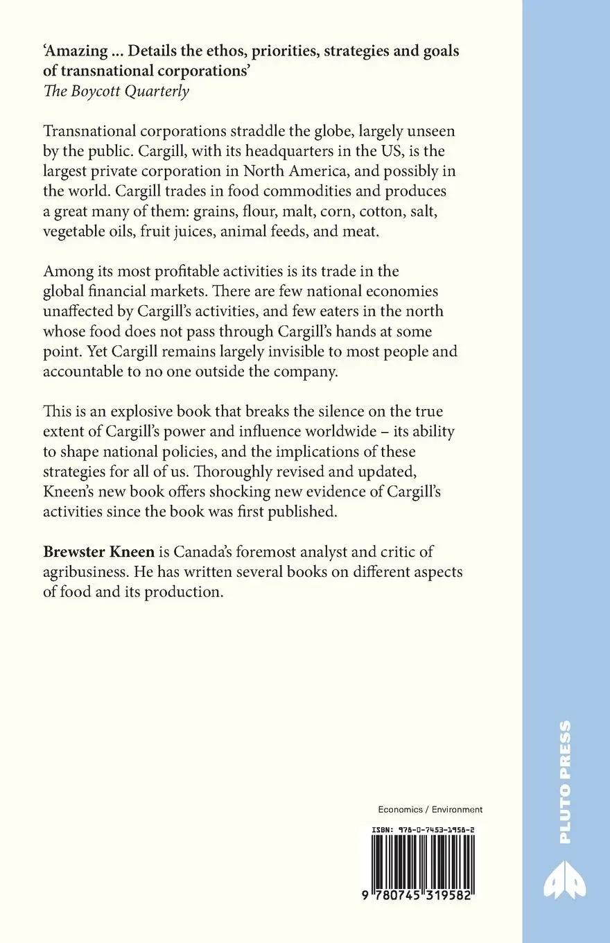 Rückseite: 9780745319582 | Invisible Giant | Cargill and Its Transnational Strategies | Kneen