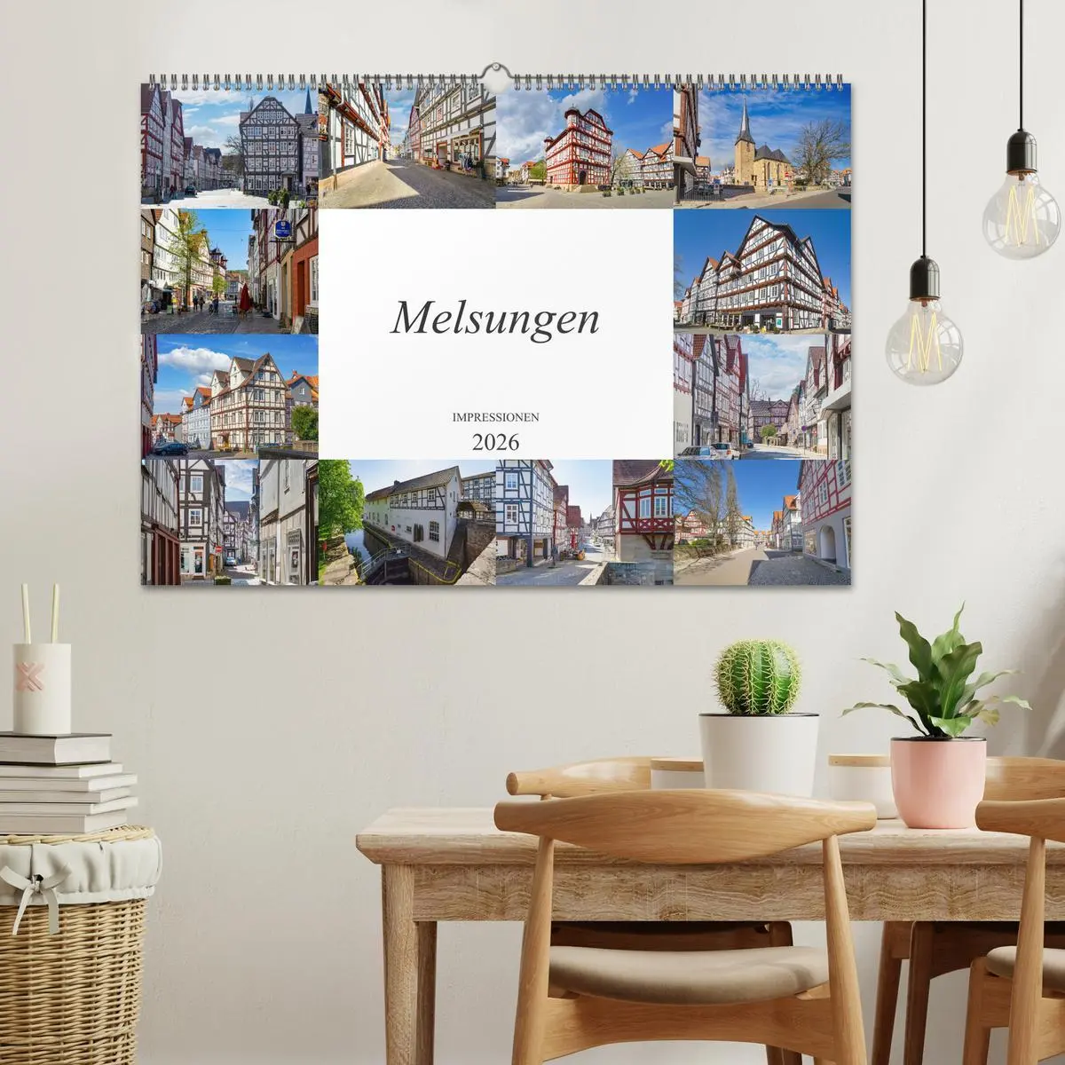 Bild: 9783457619582 | Melsungen Impressionen (Wandkalender 2026 DIN A2 quer), CALVENDO...