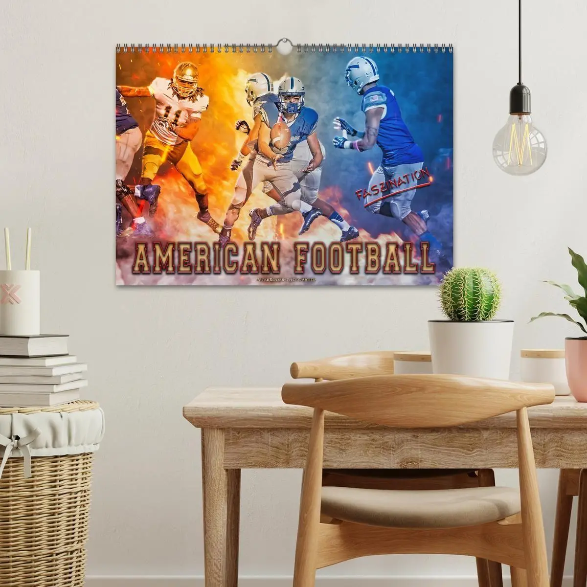 Bild: 9783569589582 | Faszination American Football (Wandkalender 2027 DIN A3 quer),...