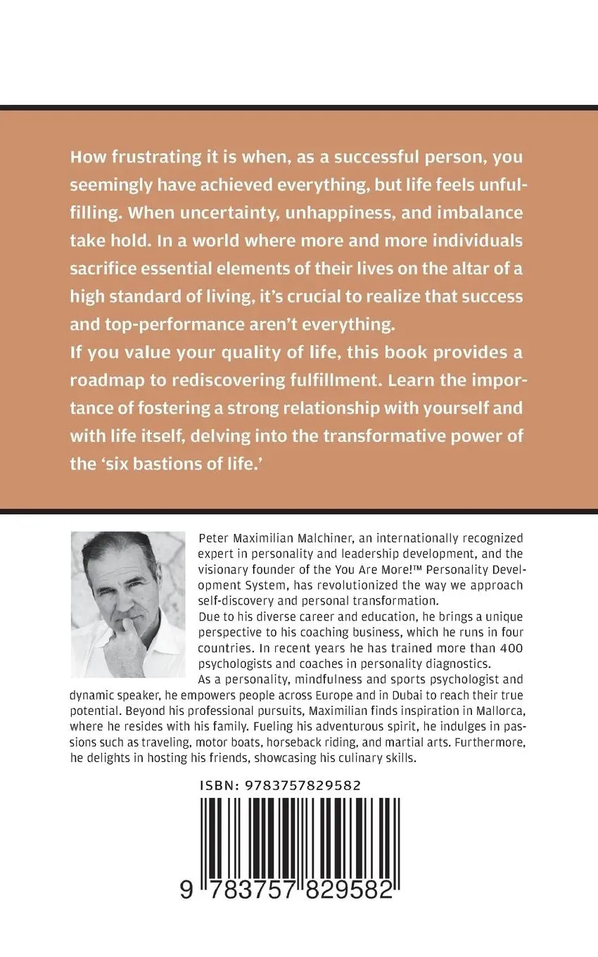 Rückseite: 9783757829582 | The six pillars of life | Maximilian Malchiner | Taschenbuch | 2023