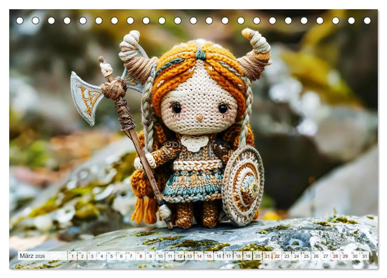 Bild: 9783457399682 | Zauberhafte Wikinger - Nordische Mythologie aus Häkel- und...