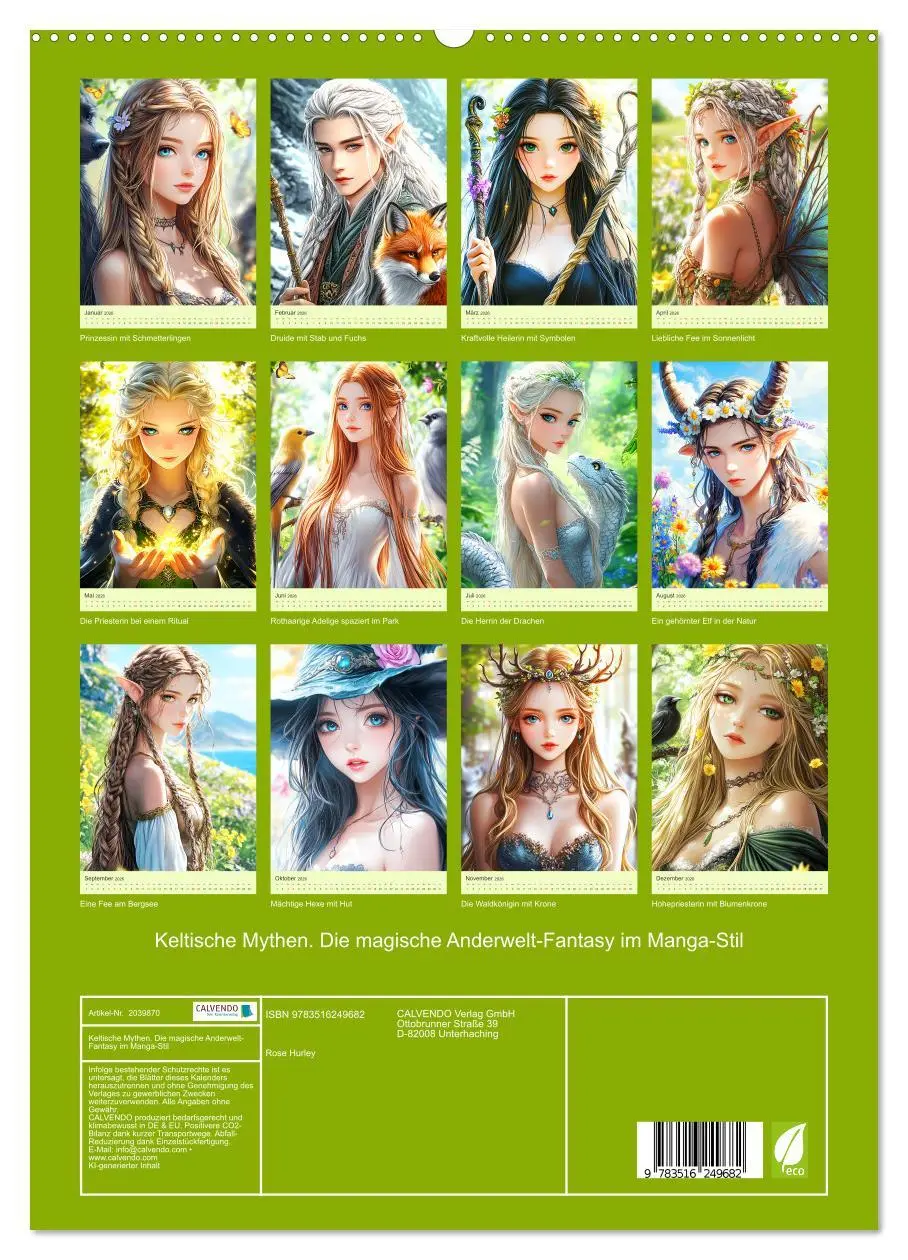 Bild: 9783516249682 | Keltische Mythen. Die magische Anderwelt-Fantasy im Manga-Stil...