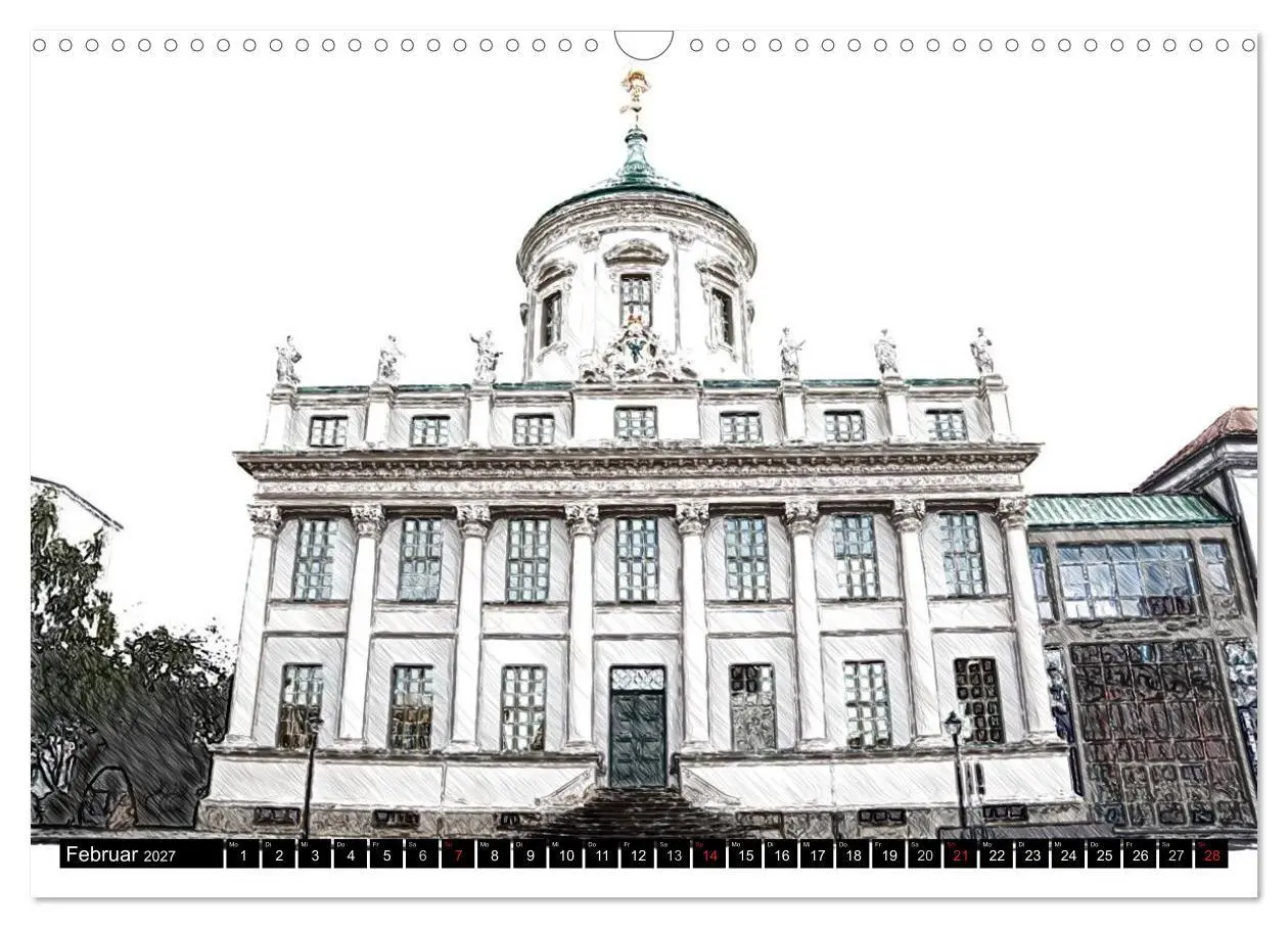 Bild: 9783594159682 | Potsdam Kalender (Wandkalender 2027 DIN A3 quer), CALVENDO...