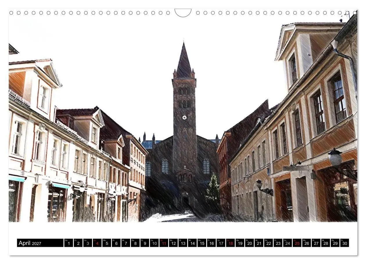 Bild: 9783594159682 | Potsdam Kalender (Wandkalender 2027 DIN A3 quer), CALVENDO...