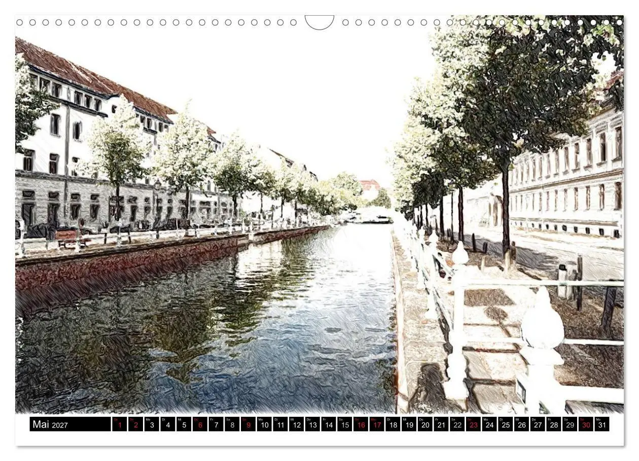 Bild: 9783594159682 | Potsdam Kalender (Wandkalender 2027 DIN A3 quer), CALVENDO...