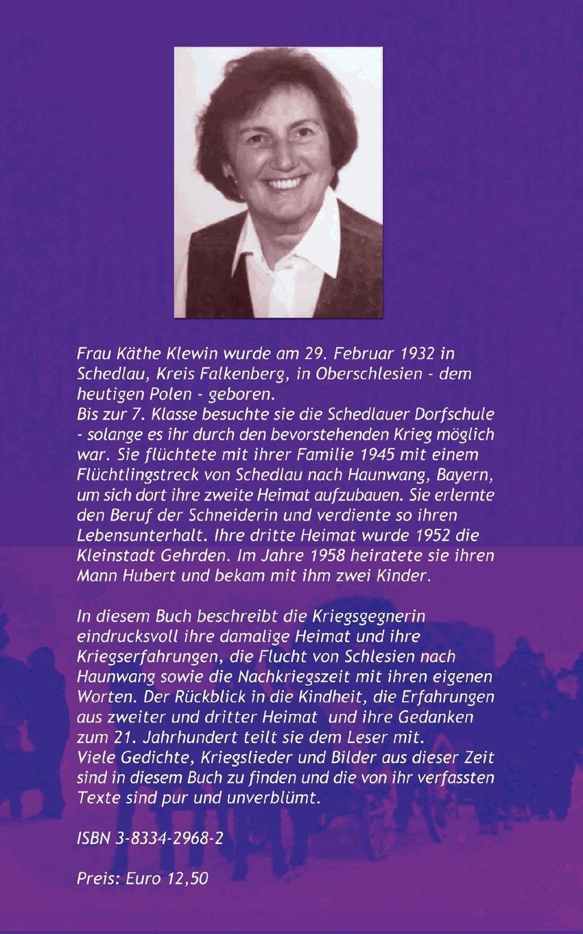 Rückseite: 9783833429682 | Der Zitronenfalter | Käthe Klewin erzählt aus Ihrem Leben | Klewin