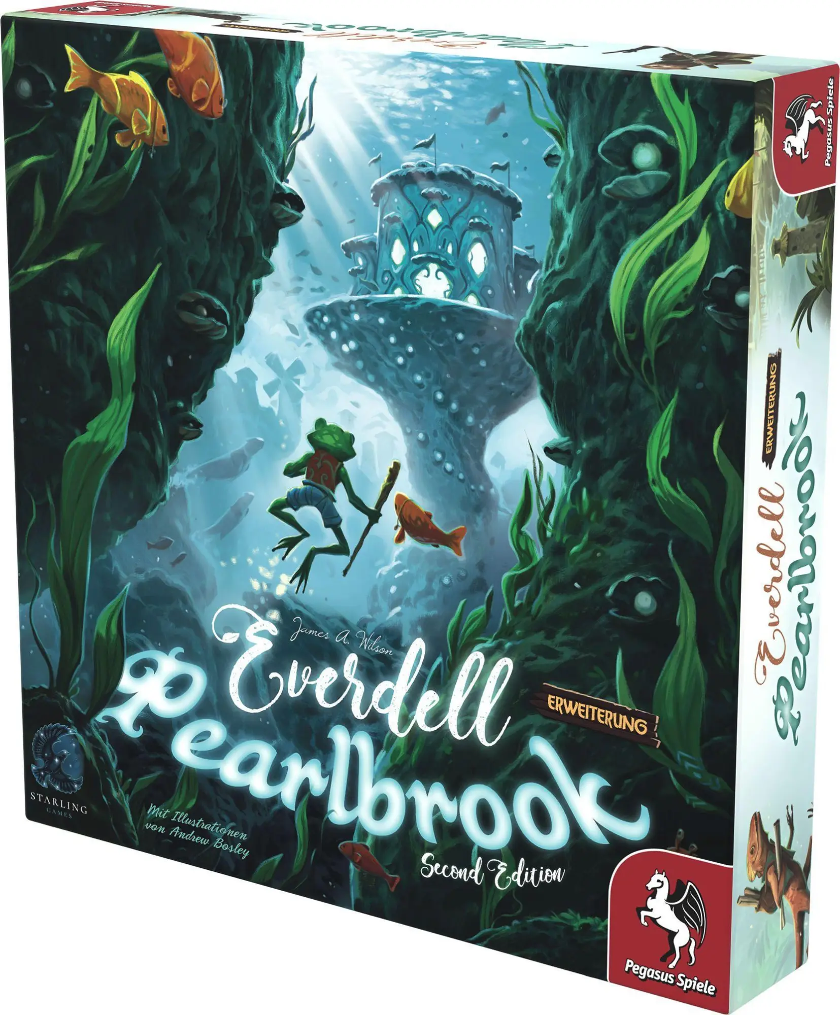Bild: 4250231729782 | Everdell: Pearlbrook, 2. Edition (deutsche Ausgabe) | James A. Wilson
