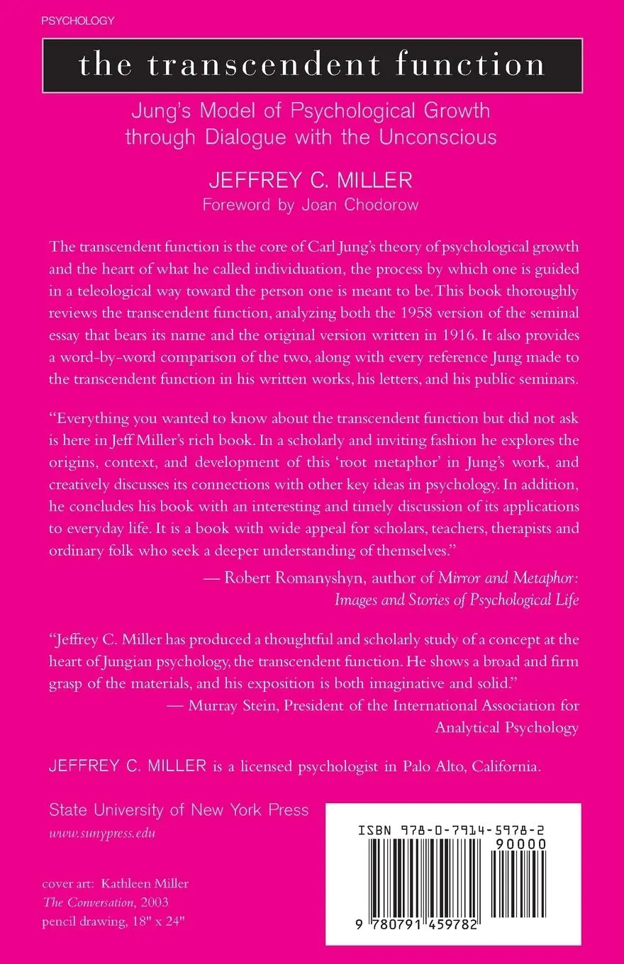 Rückseite: 9780791459782 | The Transcendent Function | Jeffrey C. Miller | Taschenbuch | Englisch