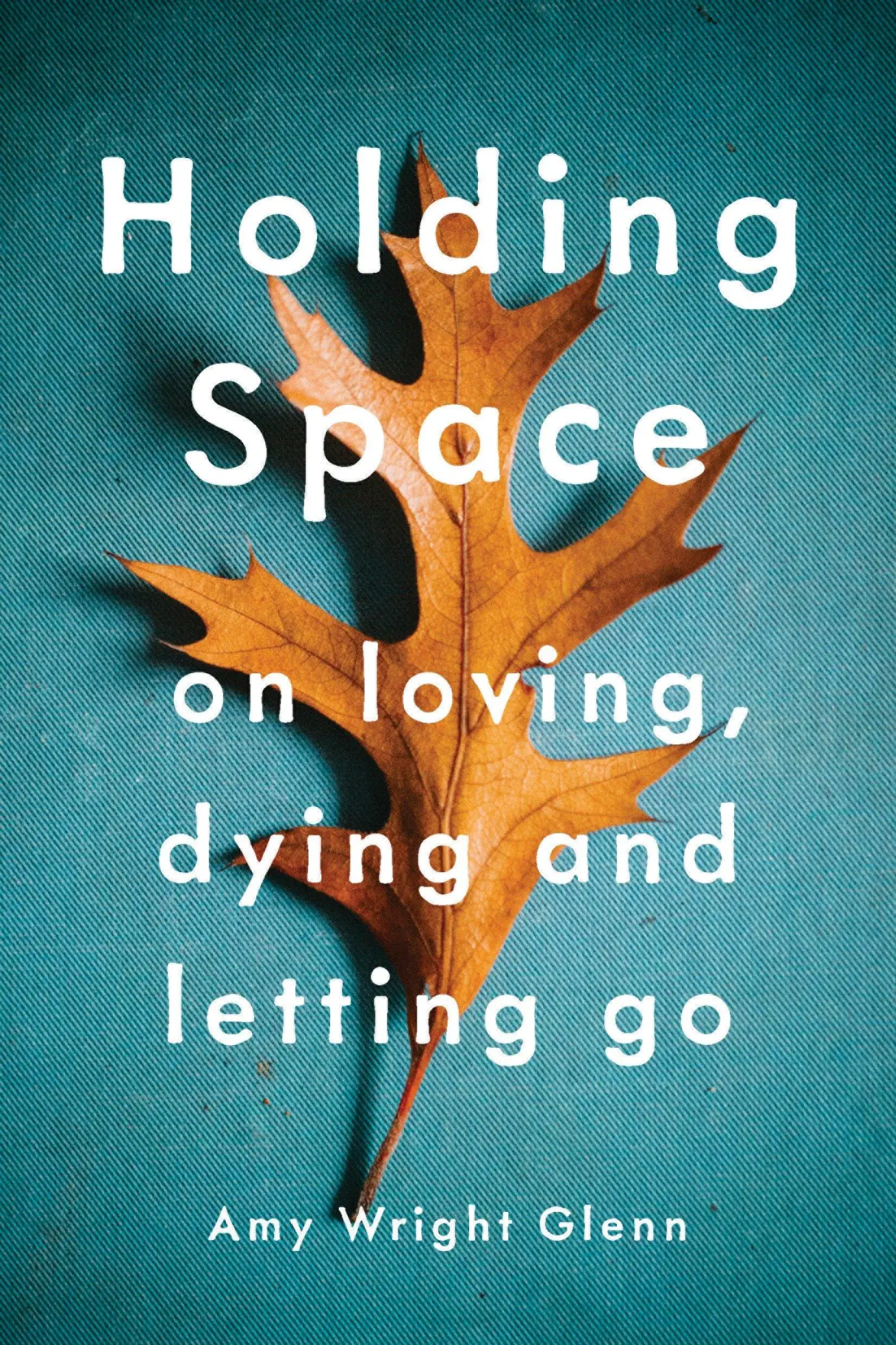 Cover: 9781941529782 | Holding Space | On Loving, Dying, and Letting Go | Amy Wright Glenn