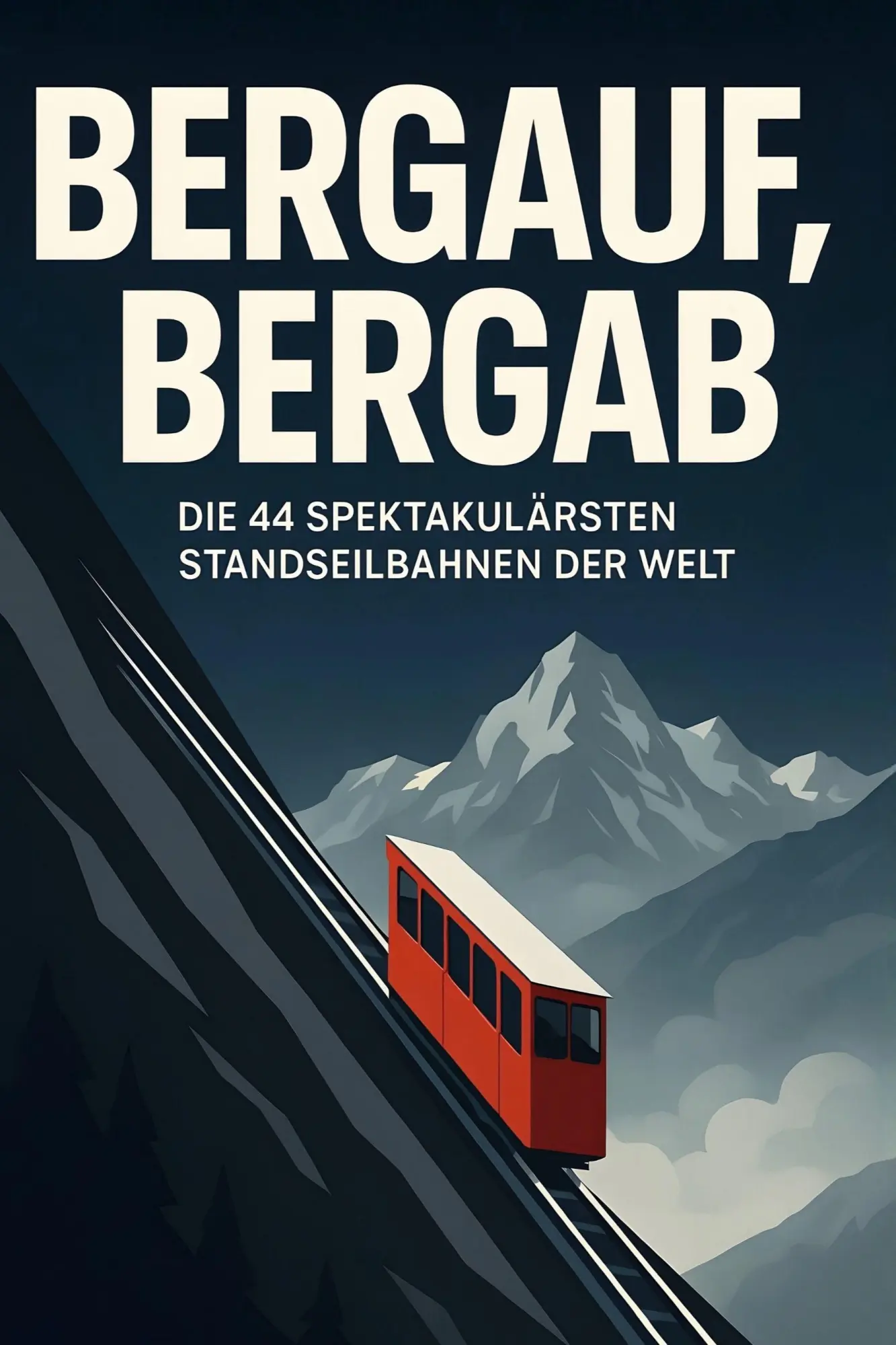 Cover: 9783695369782 | Bergauf, Bergab | Die 44 spektakulärsten Standseilbahnen der Welt