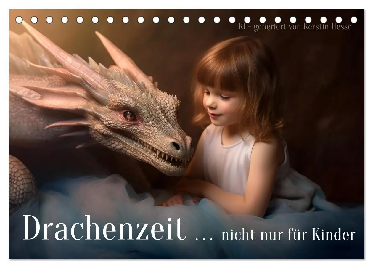 Cover: 9783457519882 | Drachenzeit . . nicht nur für Kinder (Tischkalender 2026 DIN A5...