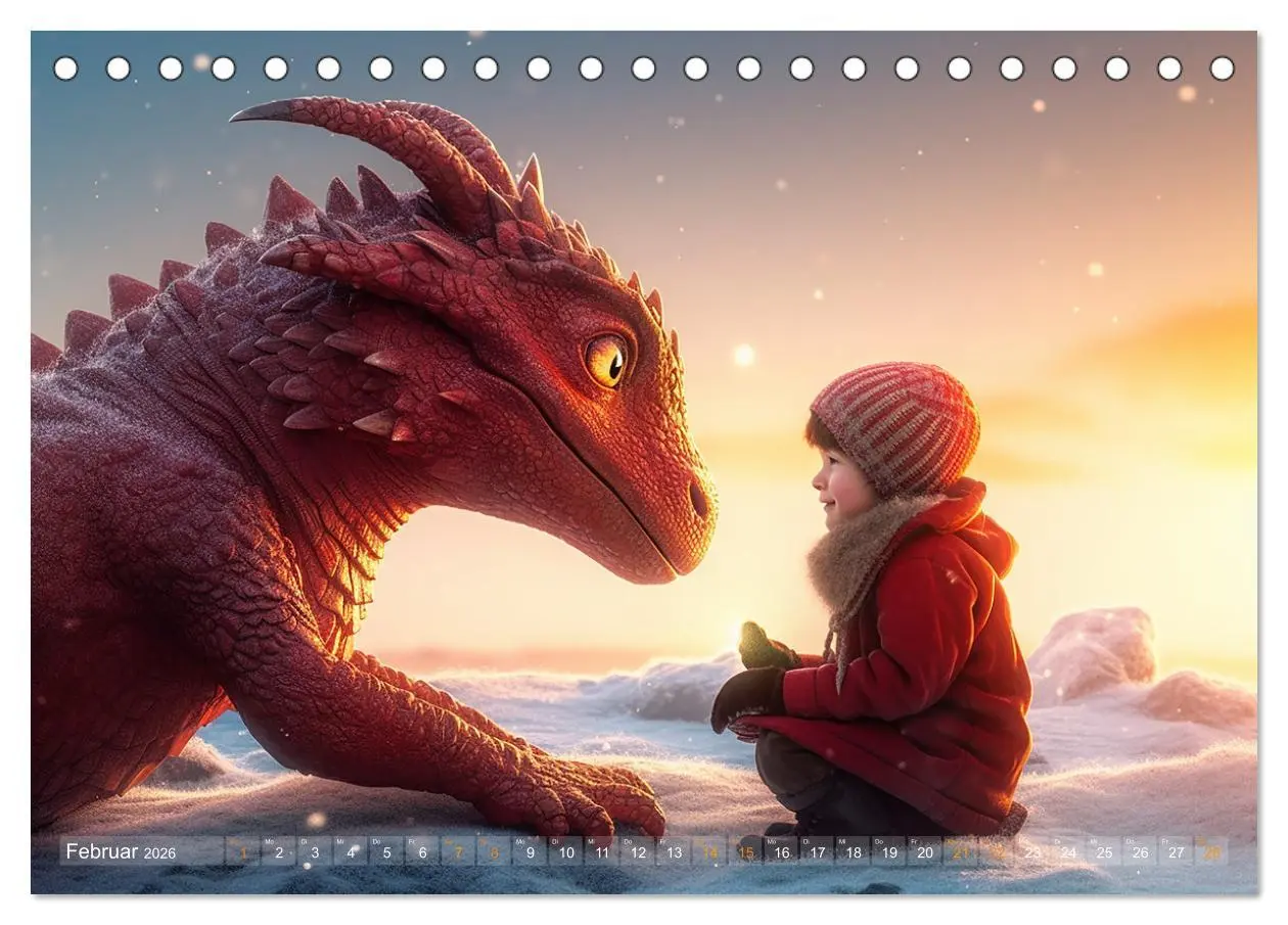Bild: 9783457519882 | Drachenzeit . . nicht nur für Kinder (Tischkalender 2026 DIN A5...