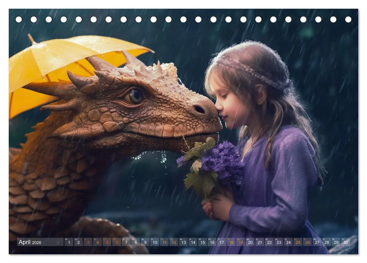 Bild: 9783457519882 | Drachenzeit . . nicht nur für Kinder (Tischkalender 2026 DIN A5...