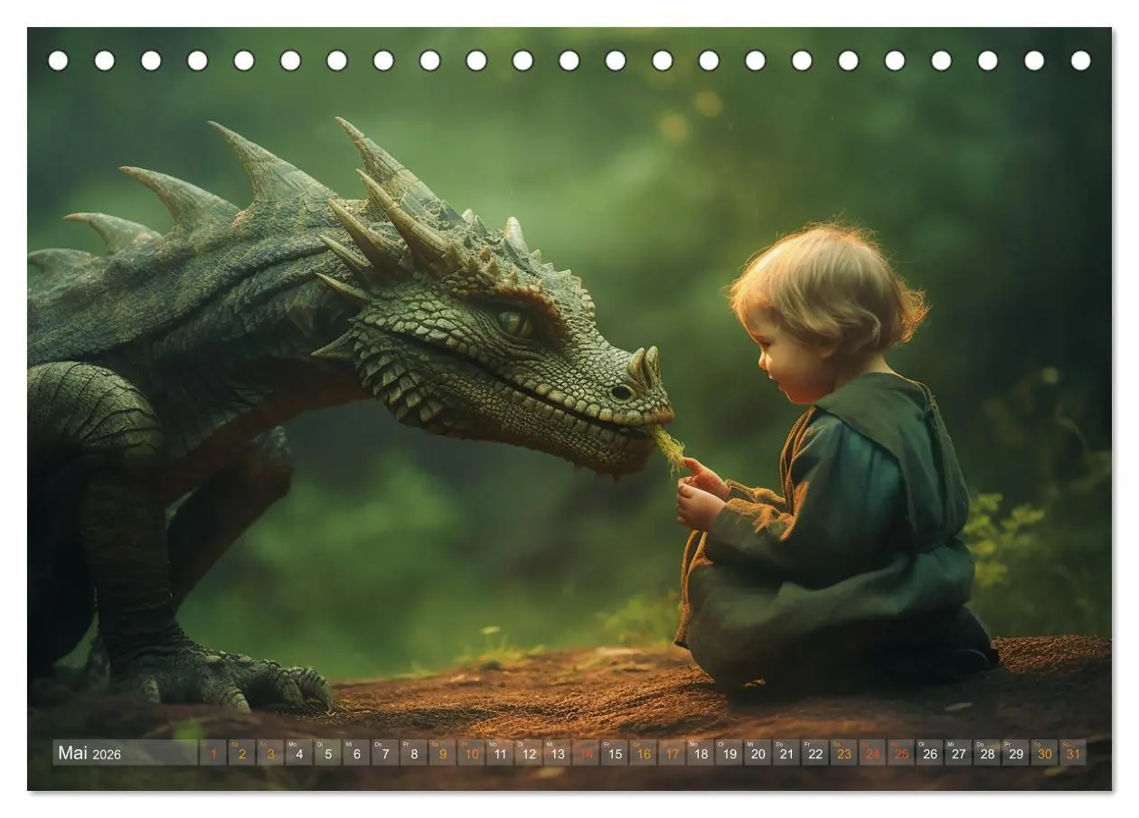 Bild: 9783457519882 | Drachenzeit . . nicht nur für Kinder (Tischkalender 2026 DIN A5...