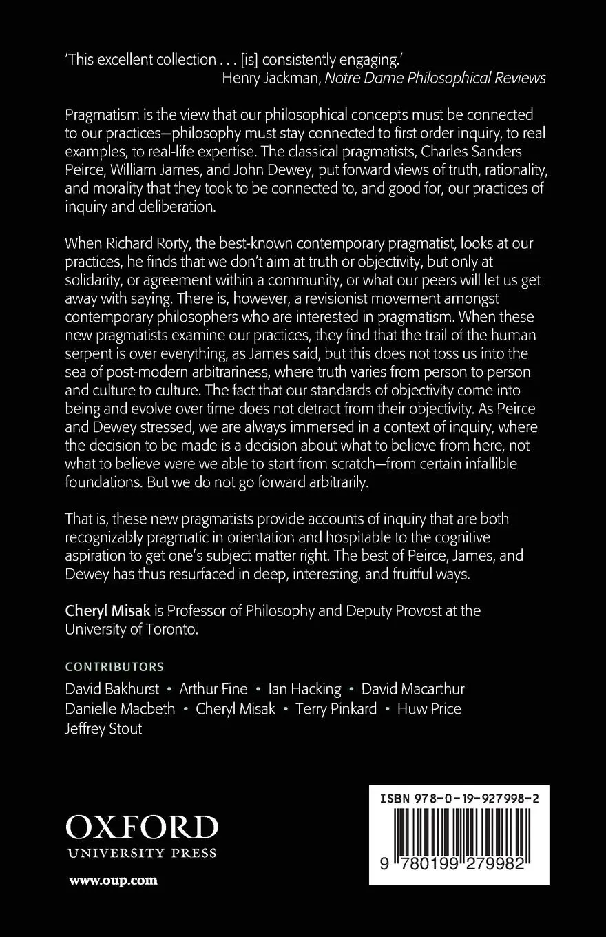 Rückseite: 9780199279982 | New Pragmatists | Cheryl Misak | Taschenbuch | Kartoniert / Broschiert