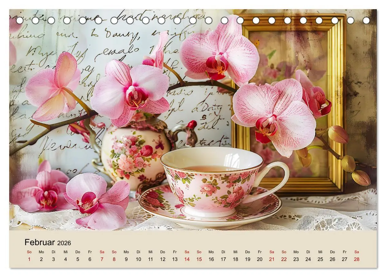 Bild: 9783457369982 | Shabby Chic Romantik - Vintage Tassen, Blumen und nostalgische...