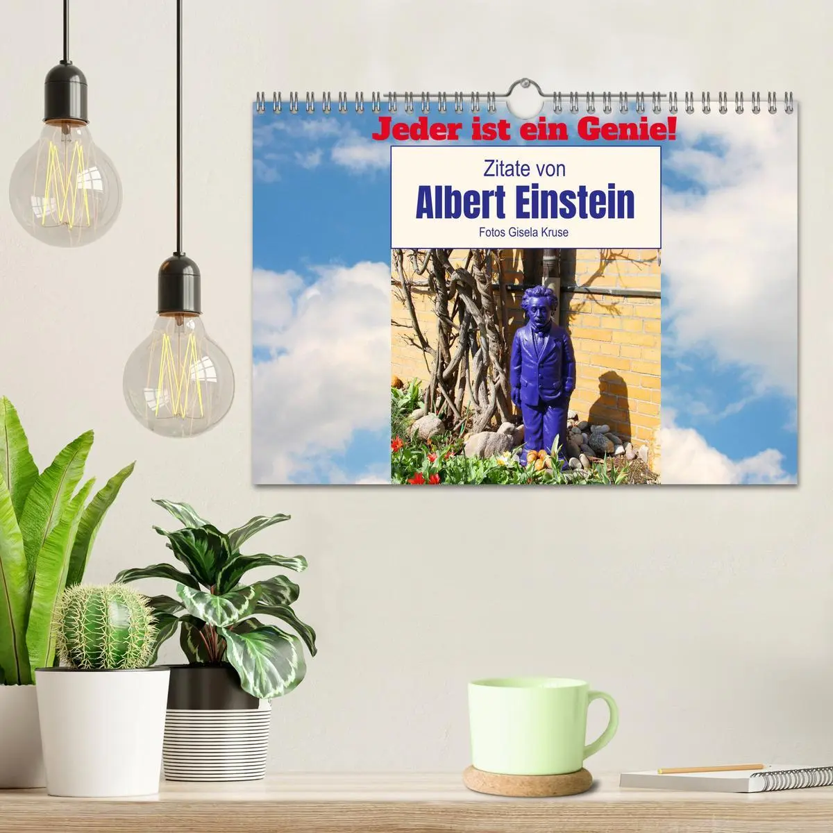 Bild: 9783457749982 | Jeder ist ein Genie! Zitate von Albert Einstein (Wandkalender 2026...