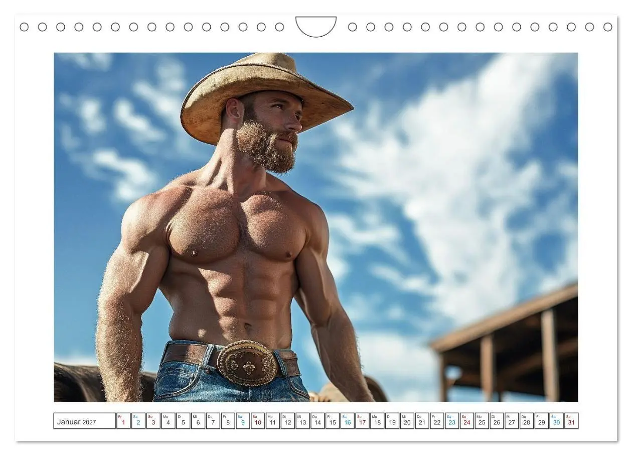 Bild: 9783516909982 | Sattel mich, Cowboy! (Wandkalender 2027 DIN A4 quer), CALVENDO...