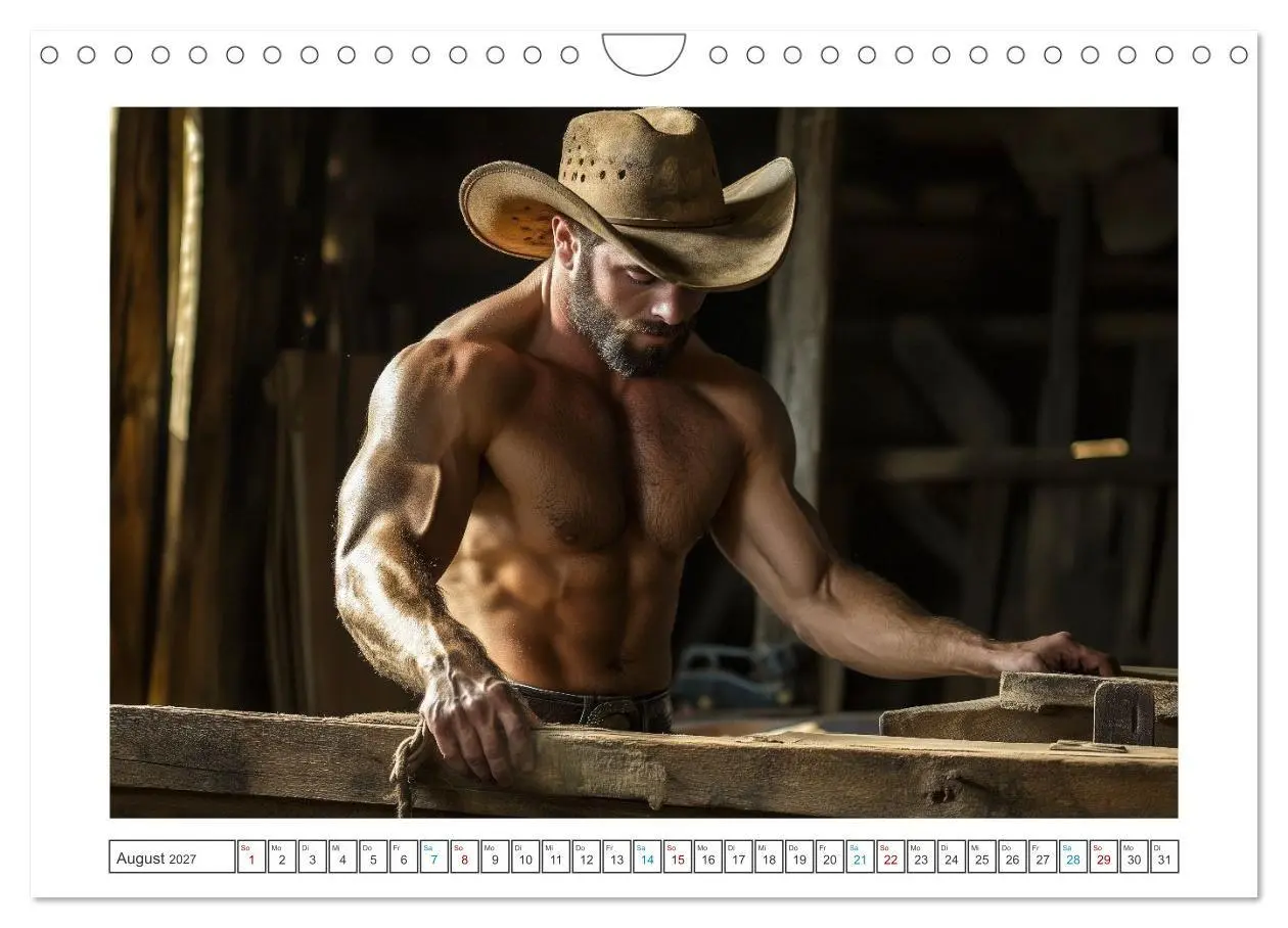 Bild: 9783516909982 | Sattel mich, Cowboy! (Wandkalender 2027 DIN A4 quer), CALVENDO...
