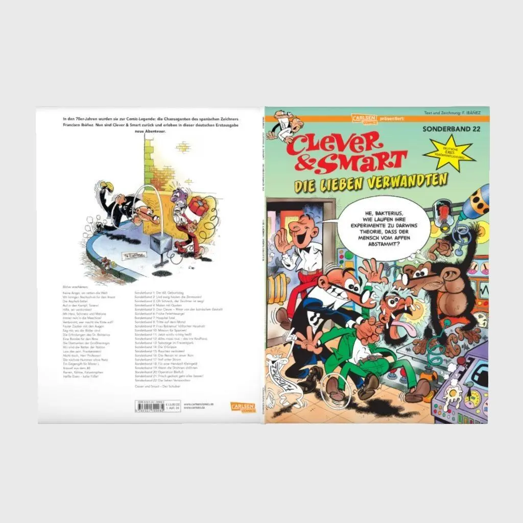 Bild: 9783551799982 | Clever und Smart Sonderband 22: Die lieben Verwandten | Ibáñez | Buch